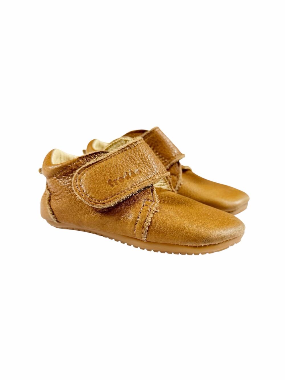 Froddo Prewalkers Leather First Walker Shoes Cognac EU 19 / US 4 toddler